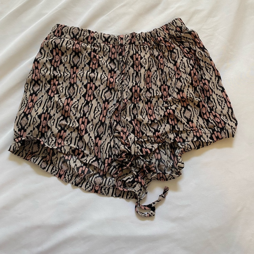 Brandy Melville Printed Shorts OS